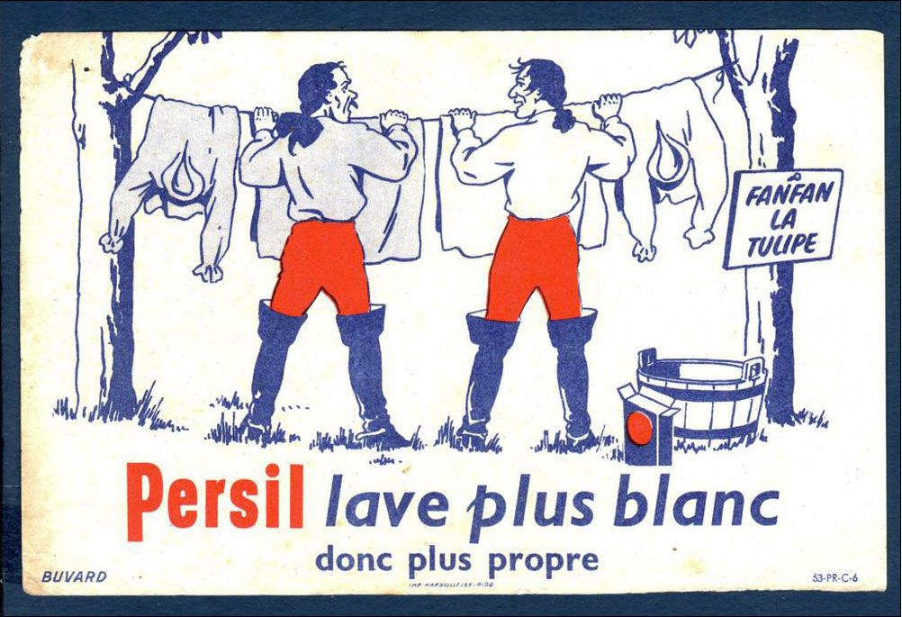 Persil lave plus blanc que blanc