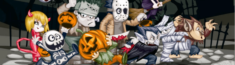 Halloween sur les réseaux sociaux