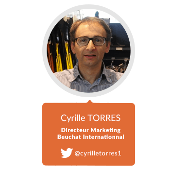 Cyrille Torres directeur marketing Beuchat