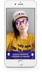 Des filtres et lens Snapchat personnalisés
