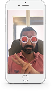 Filtre personnalisé Facebook Messenger