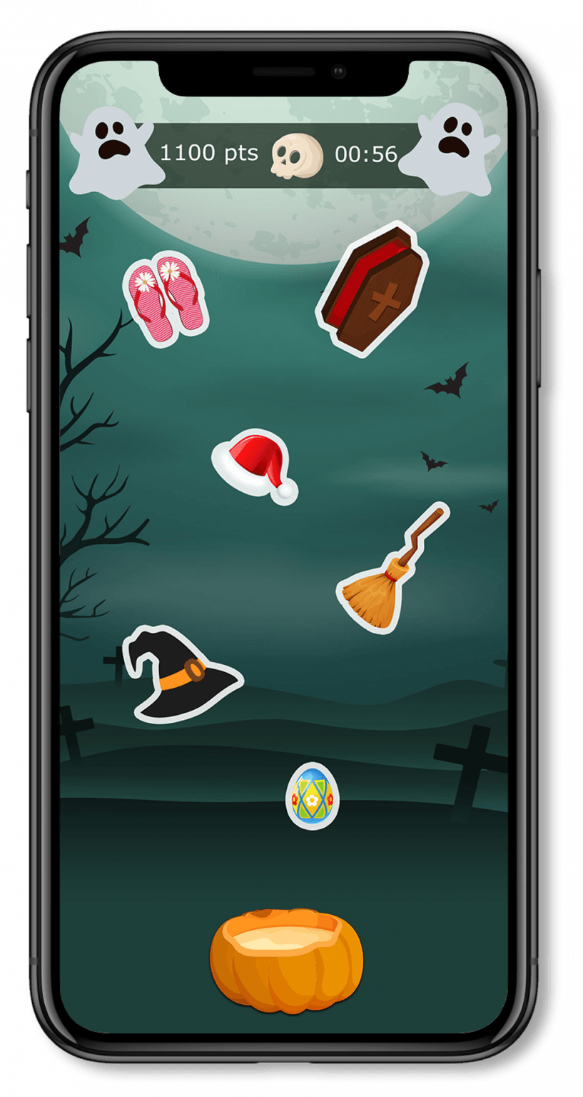 Jeu Halloween objets