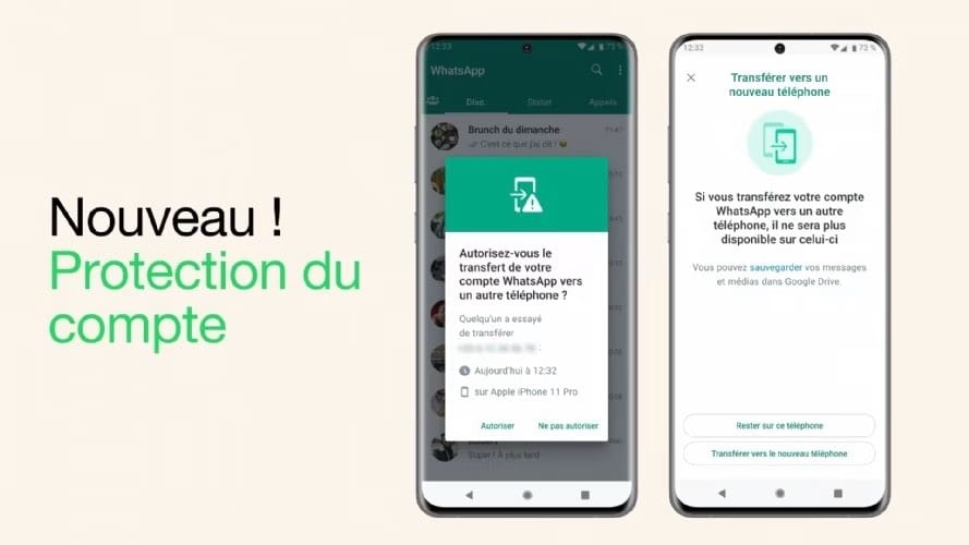Médias réseaux sociaux quoi neuf avril WhatsApp devoile nouvelles fonctionnalités securite