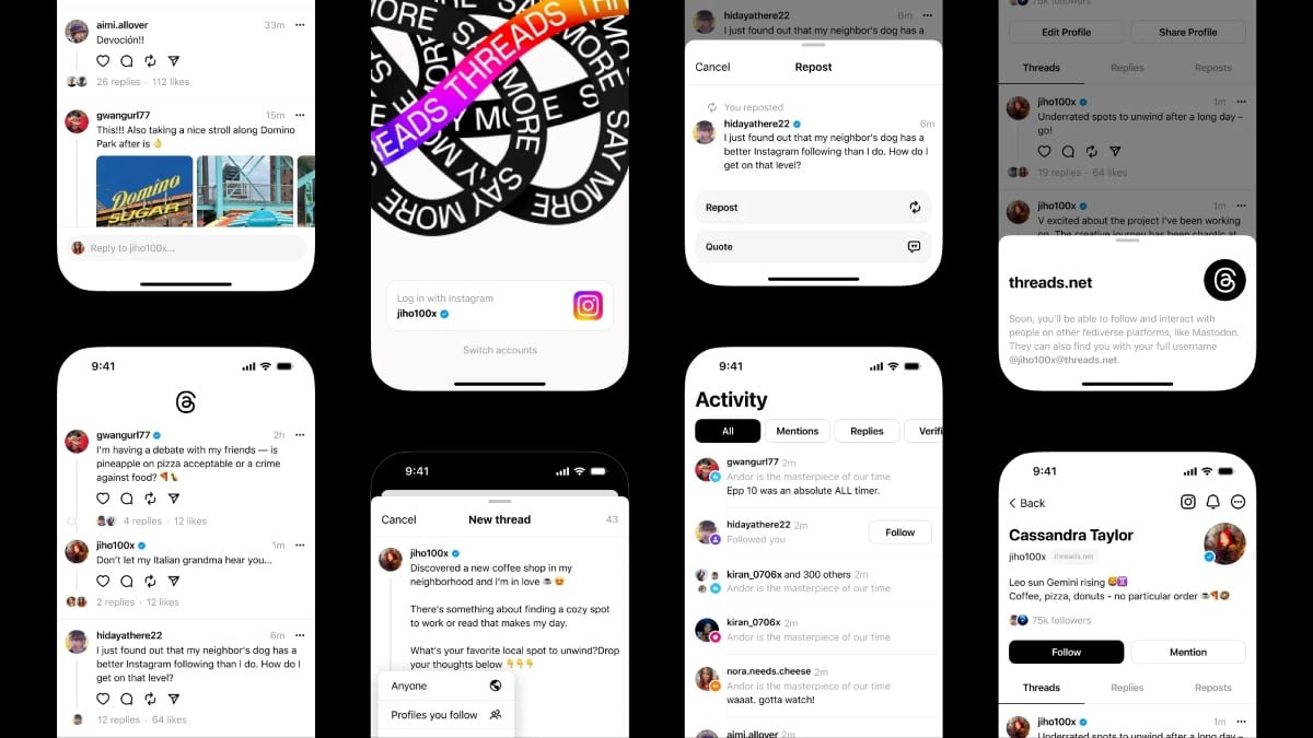 Threads Instagram lancement