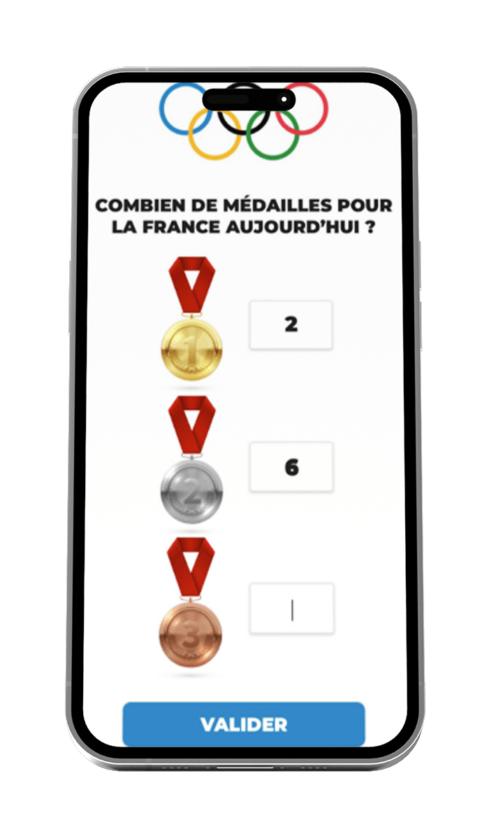 Pronostic sur les médailles