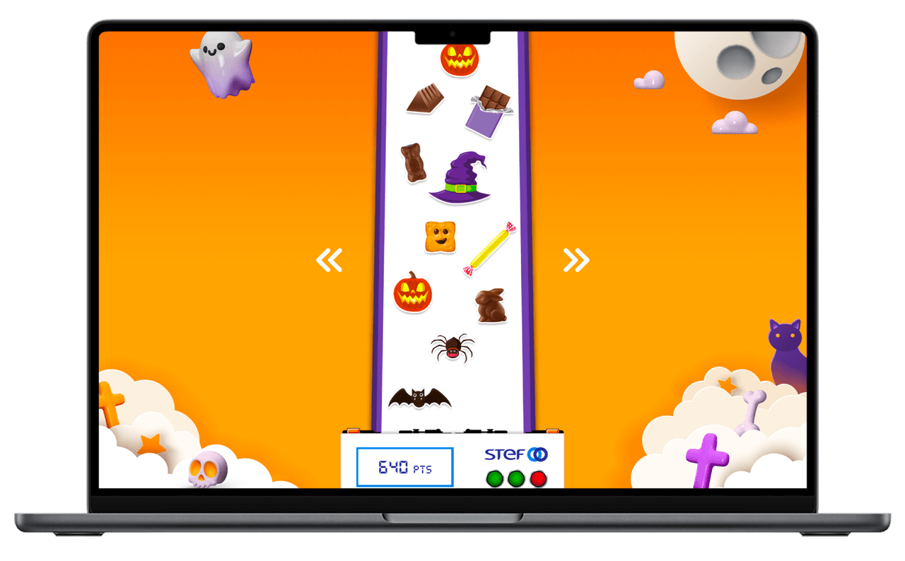 Exemple de jeu digital : Tapis roulant